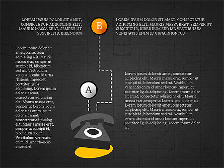 复杂的解决方案, 幻灯片 10, 03737, 组织图表 — PoweredTemplate.com