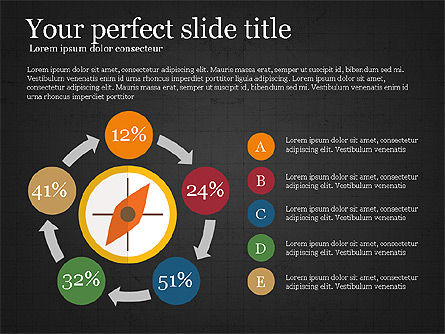 Simply Business Presentation Template, Slide 15, 03738, Icons — PoweredTemplate.com