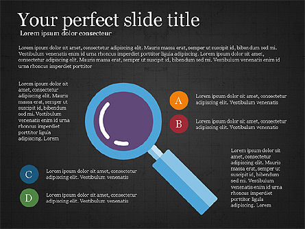 Simplemente plantilla de presentación empresarial, Diapositiva 9, 03738, Iconos — PoweredTemplate.com