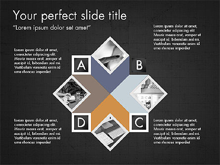 Options d'infographie, Diapositive 11, 03741, Infographies — PoweredTemplate.com