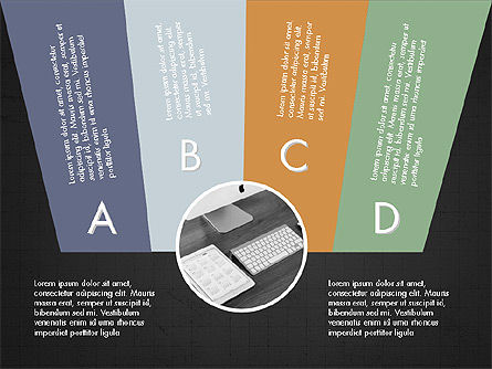 Options d'infographie, Diapositive 16, 03741, Infographies — PoweredTemplate.com