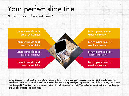 Options d'infographie, Diapositive 5, 03741, Infographies — PoweredTemplate.com
