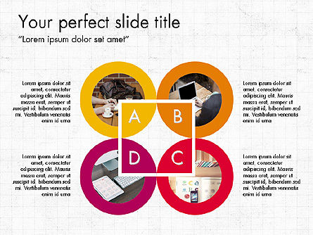 Options d'infographie, Diapositive 6, 03741, Infographies — PoweredTemplate.com