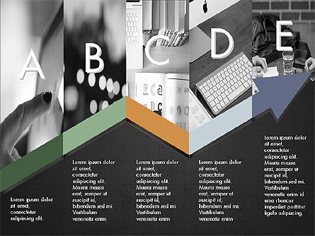 Options d'infographie, Diapositive 9, 03741, Infographies — PoweredTemplate.com