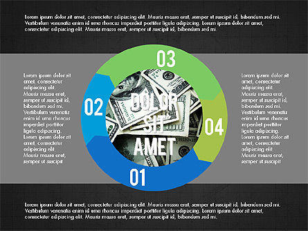 Processus de plan d'action, Diapositive 12, 03742, Schémas de procédés — PoweredTemplate.com