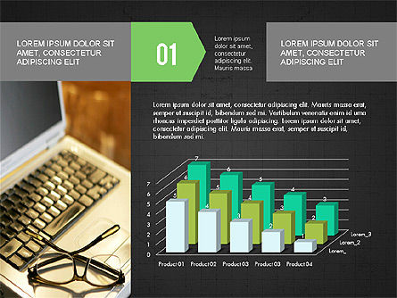 Processus de plan d'action, Diapositive 13, 03742, Schémas de procédés — PoweredTemplate.com