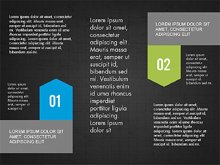 Processus de plan d'action, Diapositive 16, 03742, Schémas de procédés — PoweredTemplate.com