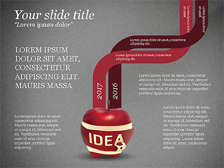 Options d'idée, Diapositive 11, 03746, Infographies — PoweredTemplate.com