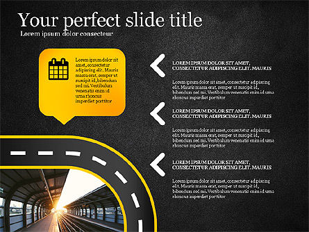 도로 보고서 개념, 슬라이드 10, 03753, 프레젠테이션 템플릿 — PoweredTemplate.com