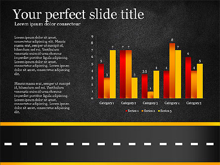 Road Report Concept, Slide 11, 03753, Presentation Templates — PoweredTemplate.com