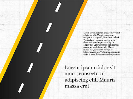 Road Report Concept, Slide 8, 03753, Presentation Templates — PoweredTemplate.com