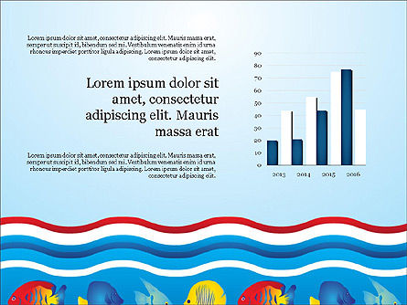 Konsep Laporan Sea Style, Slide 4, 03755, Bagan dan Diagram berdasarkan Data — PoweredTemplate.com
