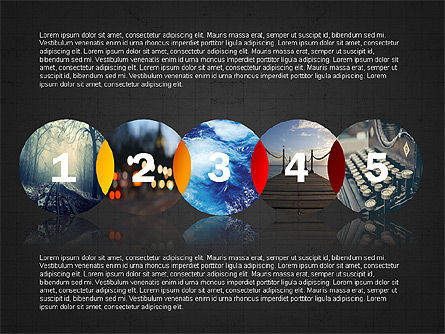 Etapes formes et pièces, Diapositive 11, 03757, Formes — PoweredTemplate.com