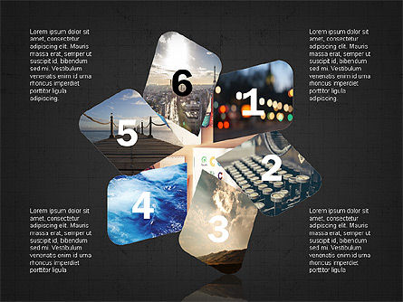 Stages, Shapes and Pieces, Slide 13, 03757, Shapes — PoweredTemplate.com