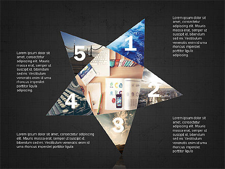 Stages, Shapes and Pieces, Slide 15, 03757, Shapes — PoweredTemplate.com
