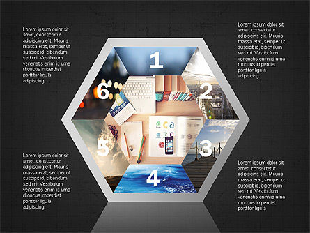 Etapes formes et pièces, Diapositive 16, 03757, Formes — PoweredTemplate.com
