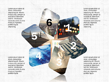 Etapes formes et pièces, Diapositive 5, 03757, Formes — PoweredTemplate.com