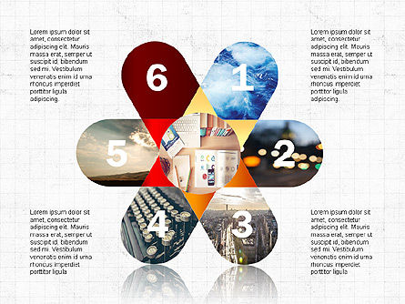 Stages, Shapes and Pieces, Slide 6, 03757, Shapes — PoweredTemplate.com