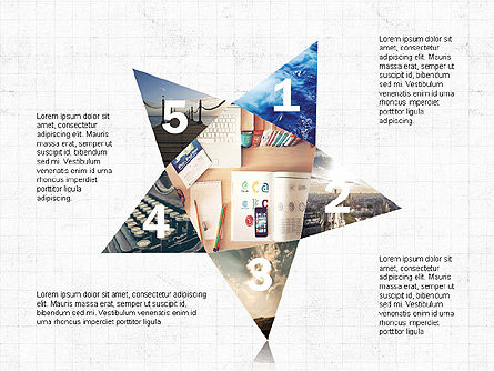 Etapes formes et pièces, Diapositive 7, 03757, Formes — PoweredTemplate.com
