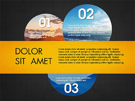 Labels slide deck, Diapositive 14, 03764, Formes — PoweredTemplate.com