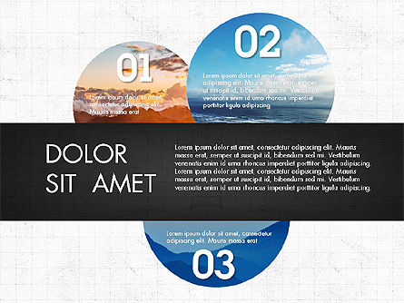 Labels slide deck, Diapositive 6, 03764, Formes — PoweredTemplate.com