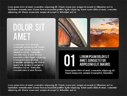 Presentación con Pasos, Diapositiva 12, 03765, Plantillas de presentación — PoweredTemplate.com