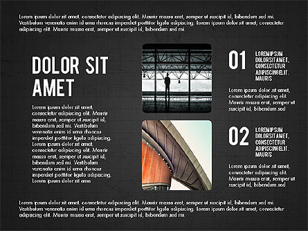 Presentación con Pasos, Diapositiva 16, 03765, Plantillas de presentación — PoweredTemplate.com