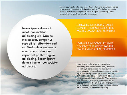 Pont coulissant nuageux, Diapositive 4, 03766, Modèles de présentations — PoweredTemplate.com