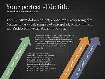 Avanzando, Diapositiva 14, 03767, Diagramas de proceso — PoweredTemplate.com