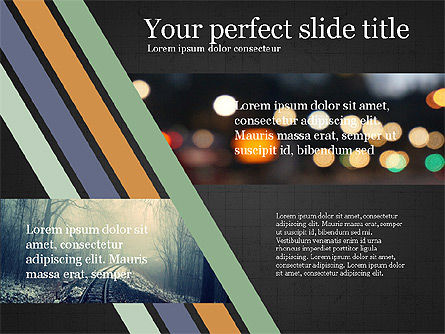 Avanzando, Diapositiva 16, 03767, Diagramas de proceso — PoweredTemplate.com