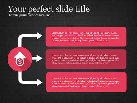 Business Process Flow, Slide 11, 03769, Process Diagrams — PoweredTemplate.com