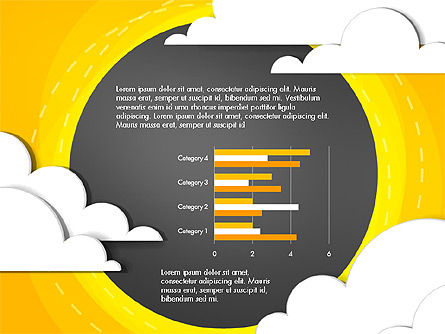 Forecast Slide Deck, Slide 12, 03770, Presentation Templates — PoweredTemplate.com