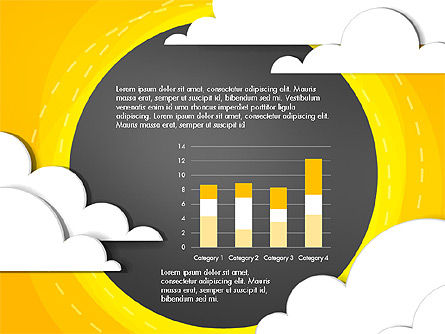Perkiraan Dek Slide, Slide 14, 03770, Templat Presentasi — PoweredTemplate.com