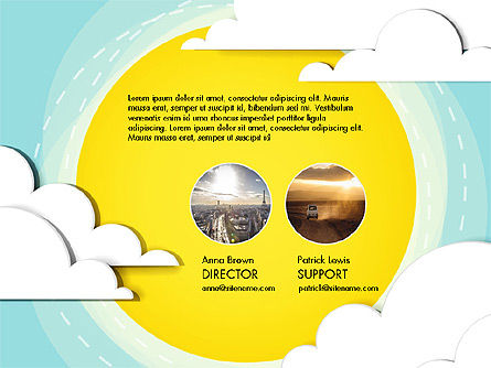 Forecast slide deck, Deslizar 2, 03770, Modelos de Apresentação — PoweredTemplate.com