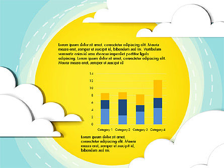 Forecast Slide Deck, Slide 6, 03770, Presentation Templates — PoweredTemplate.com