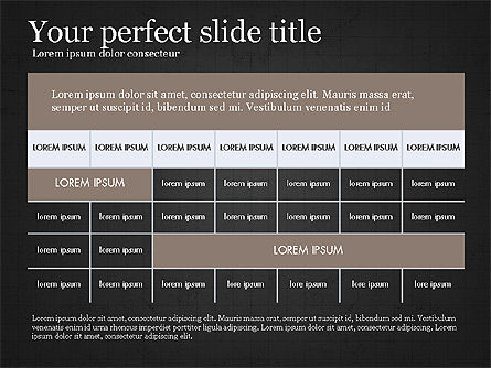Tables, Slide 14, 03772, Tables — PoweredTemplate.com