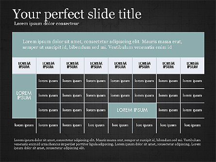 테이블, 슬라이드 15, 03772, 표 — PoweredTemplate.com