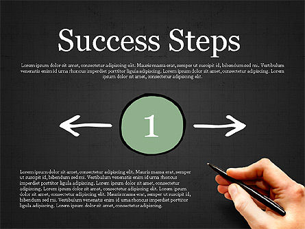 Process Steps, Slide 7, 03773, Process Diagrams — PoweredTemplate.com