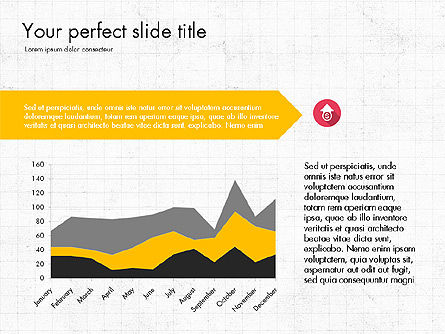 Infographics apresentação relatório, Deslizar 6, 03777, Infográficos — PoweredTemplate.com
