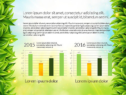 Green Report, Slide 10, 03778, Education Charts and Diagrams — PoweredTemplate.com