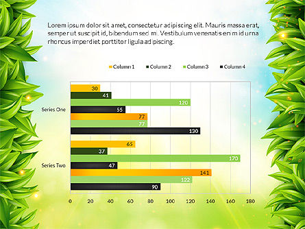 Informe Verde, Diapositiva 2, 03778, Diagramas y gráficos educativos — PoweredTemplate.com