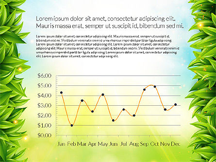 Informe Verde, Diapositiva 8, 03778, Diagramas y gráficos educativos — PoweredTemplate.com