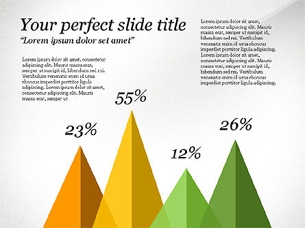 緑の山のレポート, スライド 4, 03779, プレゼンテーションテンプレート — PoweredTemplate.com