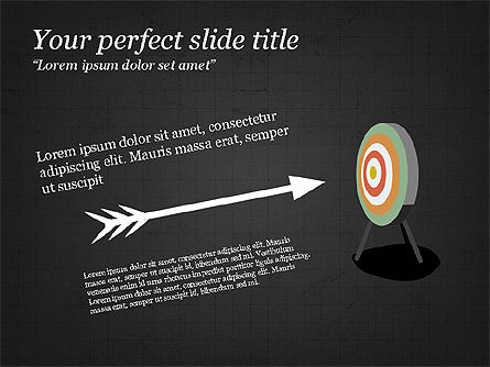 Alcanzar la meta, Diapositiva 14, 03782, Plantillas de presentación — PoweredTemplate.com