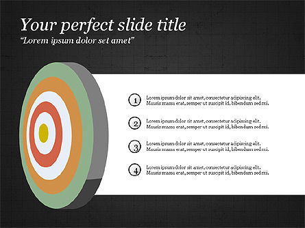 Atteindre l'objectif, Diapositive 16, 03782, Modèles de présentations — PoweredTemplate.com