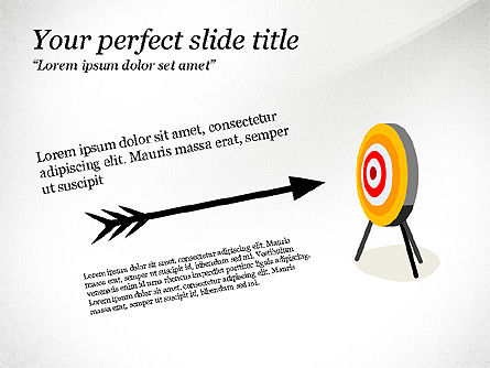 Alcanzar la meta, Diapositiva 6, 03782, Plantillas de presentación — PoweredTemplate.com