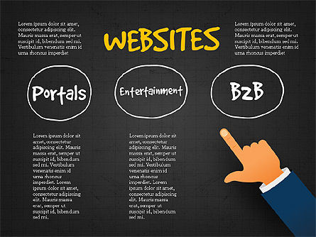 Clasificación de Sitios Web, Diapositiva 11, 03784, Organigramas — PoweredTemplate.com