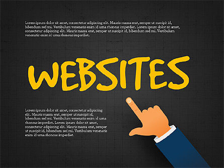 Websites classificatie, Dia 9, 03784, Organisatorische Grafieken — PoweredTemplate.com