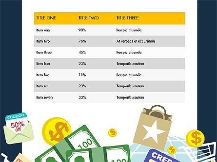 Kupon Dan Presentasi Data Penjualan Didorong, Slide 13, 03785, Bagan dan Diagram berdasarkan Data — PoweredTemplate.com