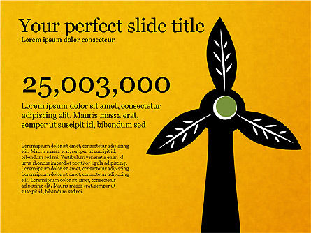 Concepto de Presentación Eco Friendly, Diapositiva 13, 03786, Plantillas de presentación — PoweredTemplate.com